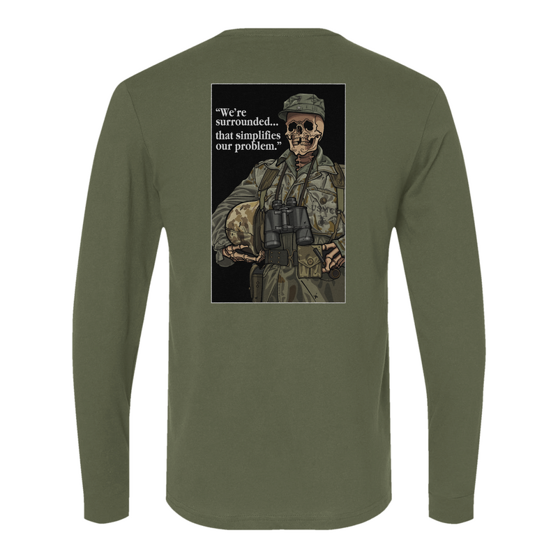 Load image into Gallery viewer, We&#39;re Surrounded Long Sleeve Tee
