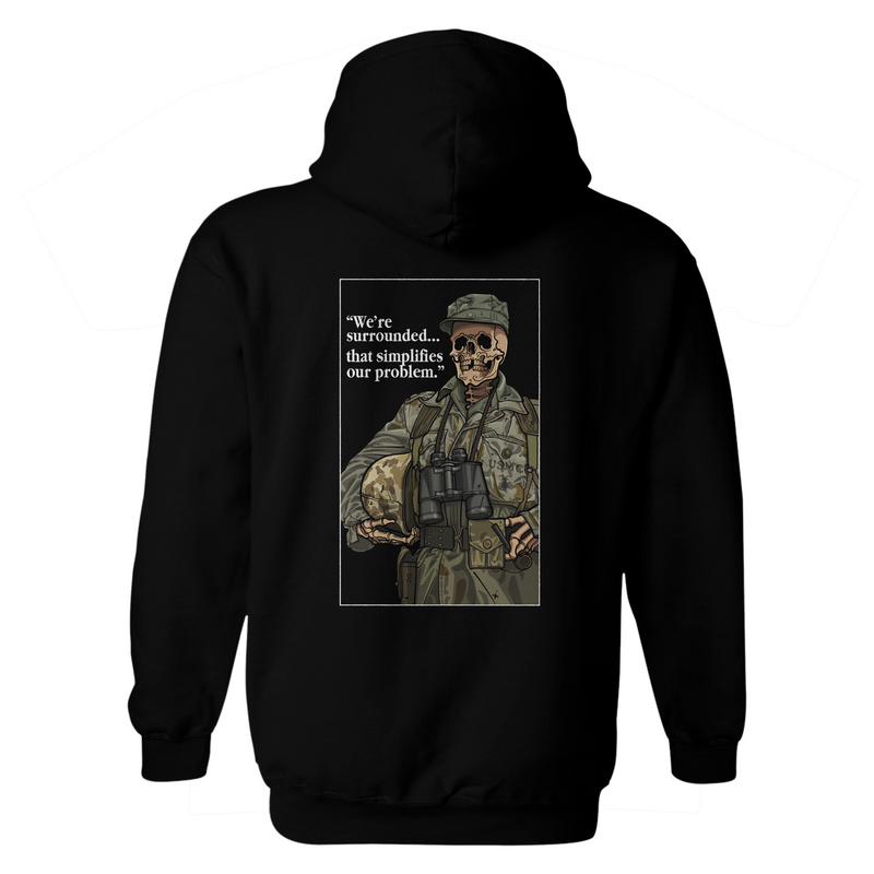 Load image into Gallery viewer, We&#39;re Surrounded Hoodie

