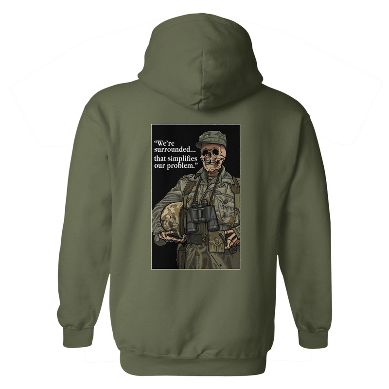 Load image into Gallery viewer, We&#39;re Surrounded Hoodie
