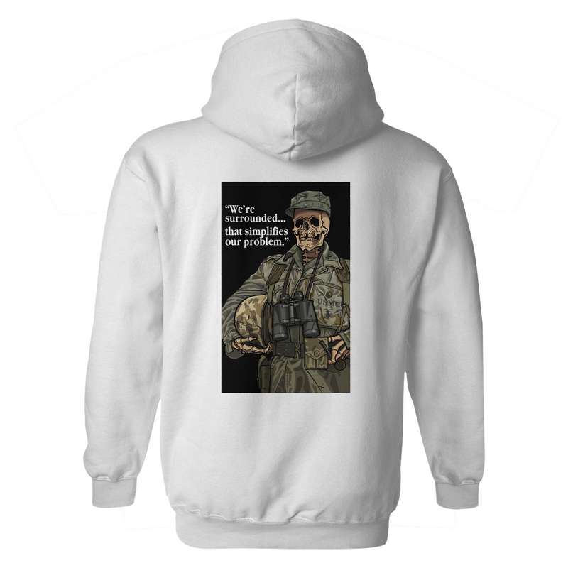 Load image into Gallery viewer, We&#39;re Surrounded Hoodie
