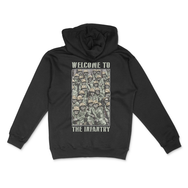 Load image into Gallery viewer, Welcome to the Infantry Hoodie
