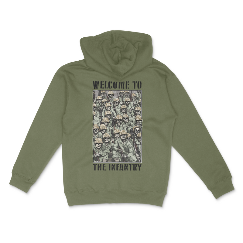 Load image into Gallery viewer, Welcome to the Infantry Hoodie
