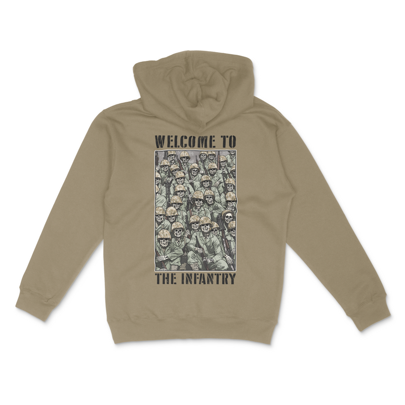 Load image into Gallery viewer, Welcome to the Infantry Hoodie
