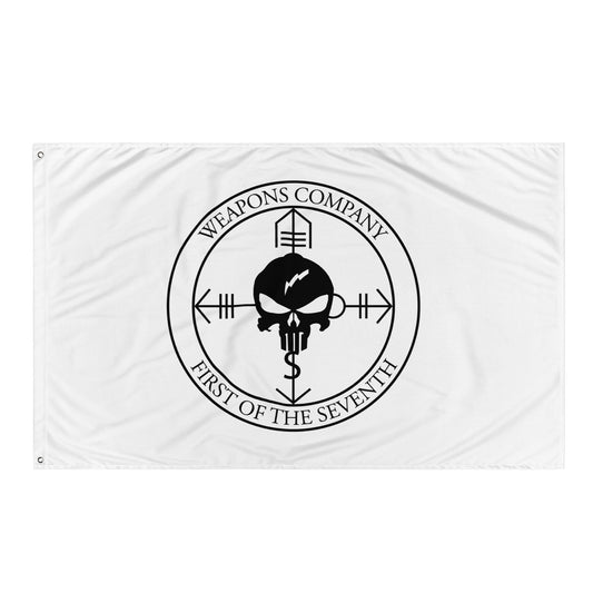 1st Battalion 7th Marines Weapons Company Flag