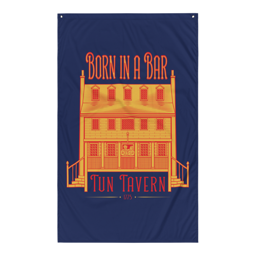 Born In A Bar Flag