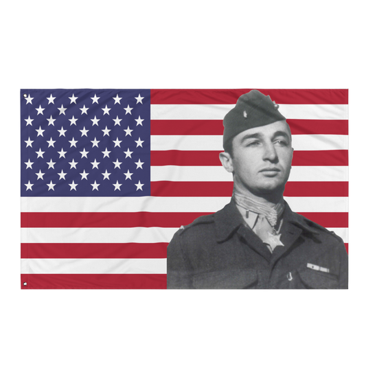 Mitchell Paige American Flag