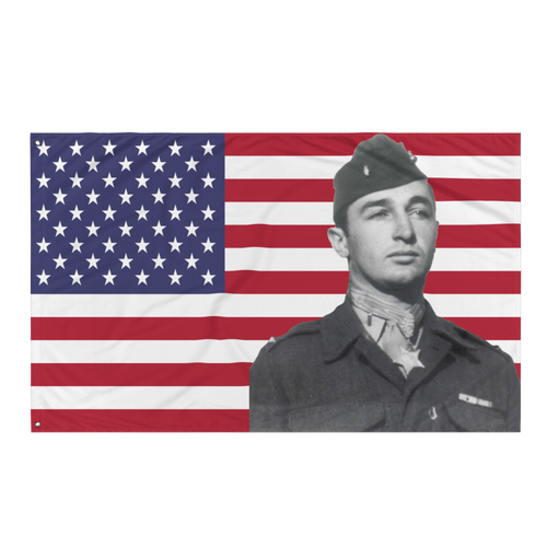 Mitchell Paige American Flag