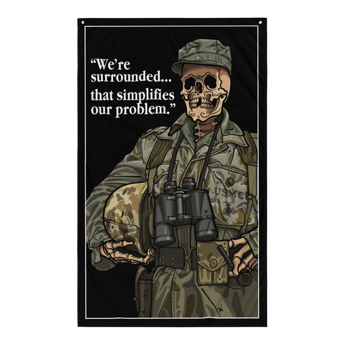 We're Surrounded Flag