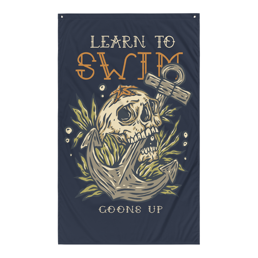 Learn To Swim Flag