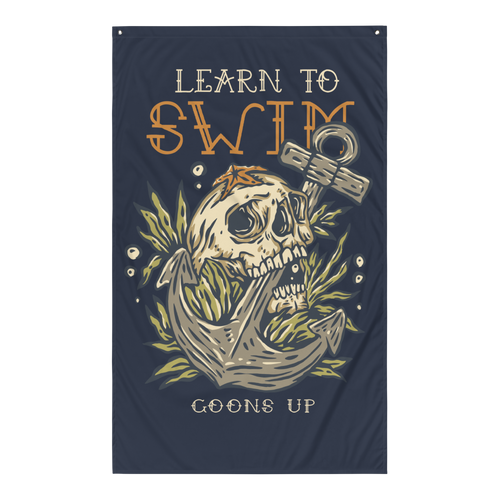 Learn To Swim Flag