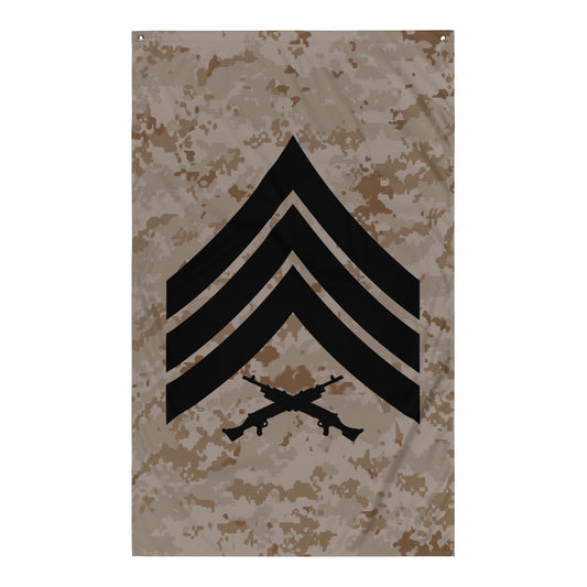 Machine Gunner Rank Flag
