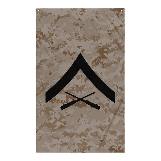 Heavy Machine Gunner Rank Flag