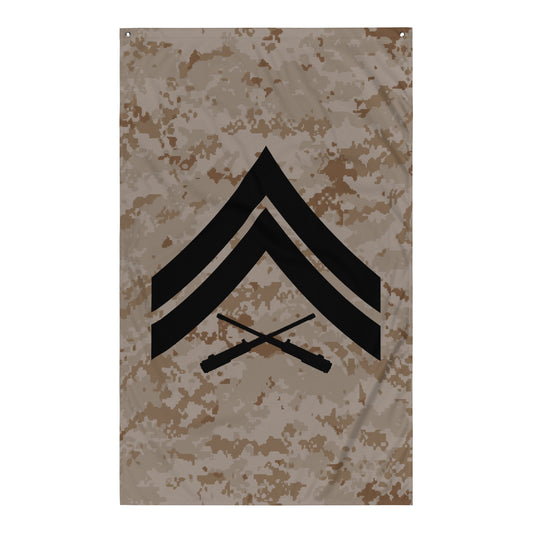 Heavy Machine Gunner Rank Flag