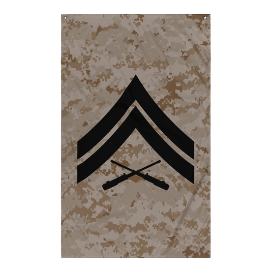 Heavy Machine Gunner Rank Flag