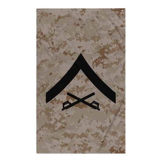 60mm Mortarman Rank Flag