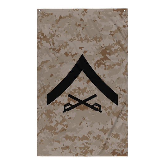 60mm Mortarman Rank Flag