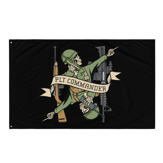 Platoon Commander Death Card Flag