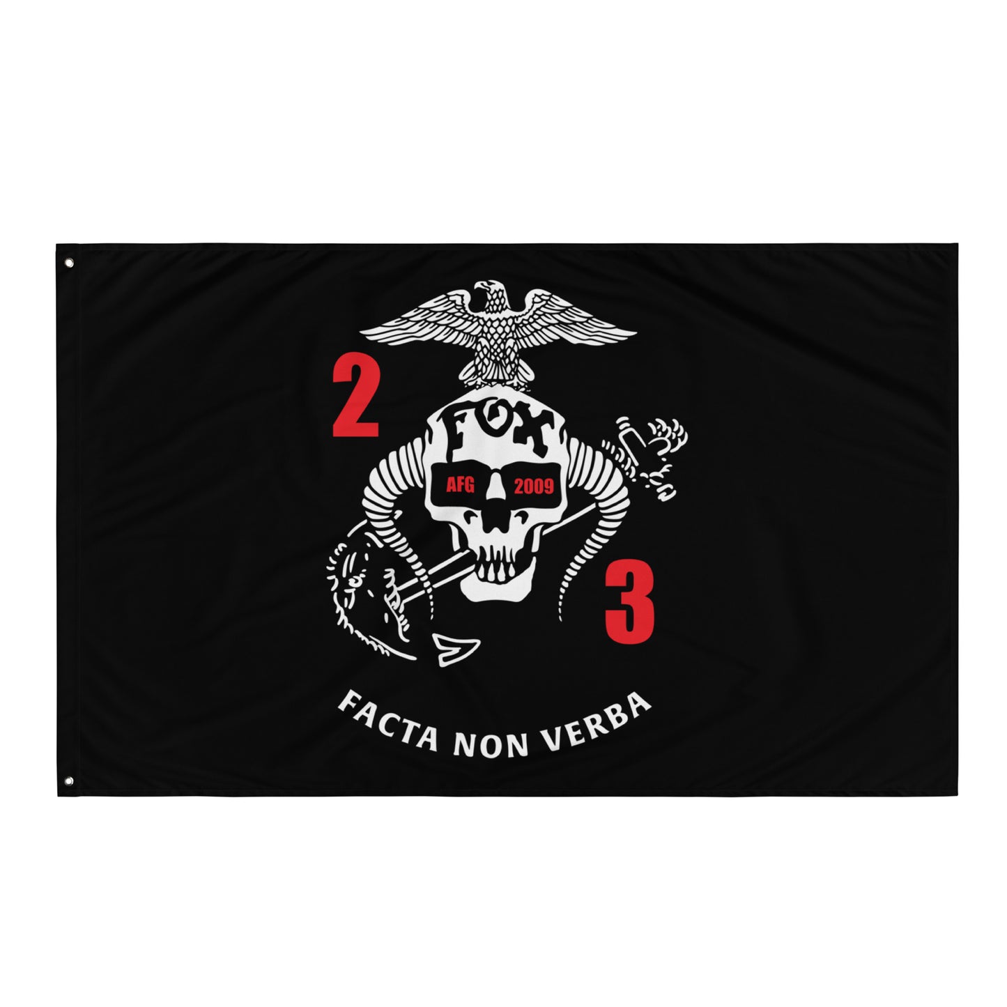2/3 Fox Afghan 2009 Deployment Flag