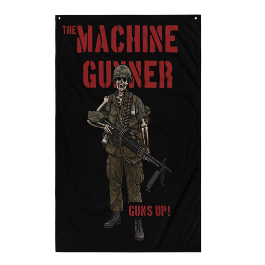 The Machine Gunner Flag
