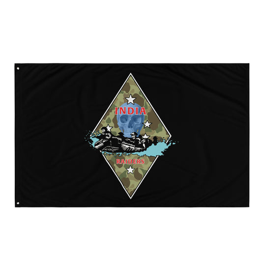 3/1 India Raiders Flag