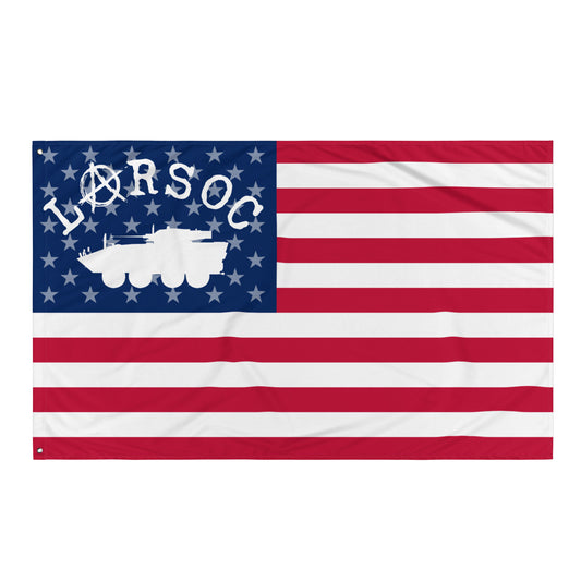 LARSOC Up American Flag