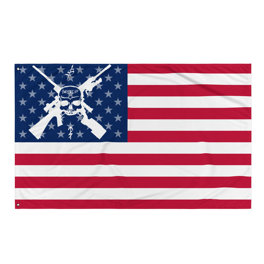 Snipers Up American Flag