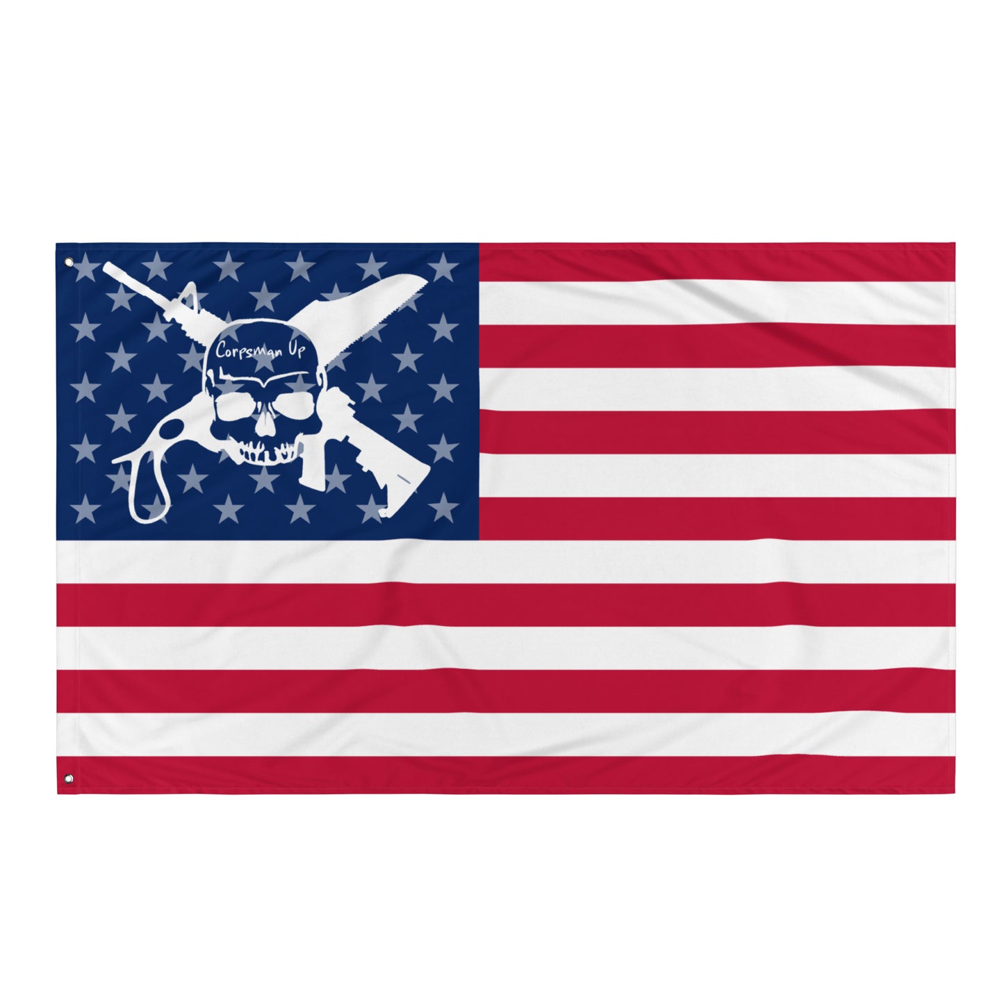 Corpsman Up American Flag