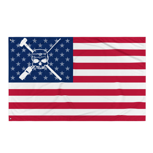 Comms Up American Flag