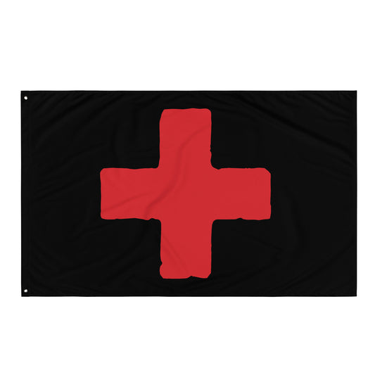Medic/Corpsman Symbol Flag