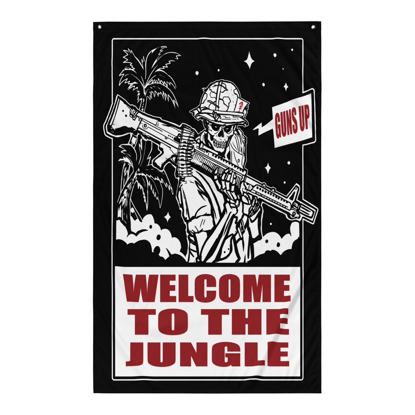 Welcome To The Jungle Flag
