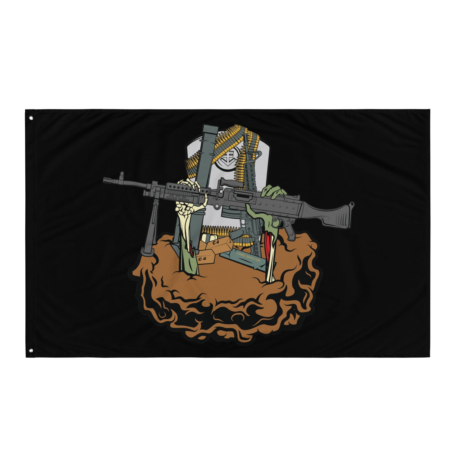 Here Lies Weapons Flag