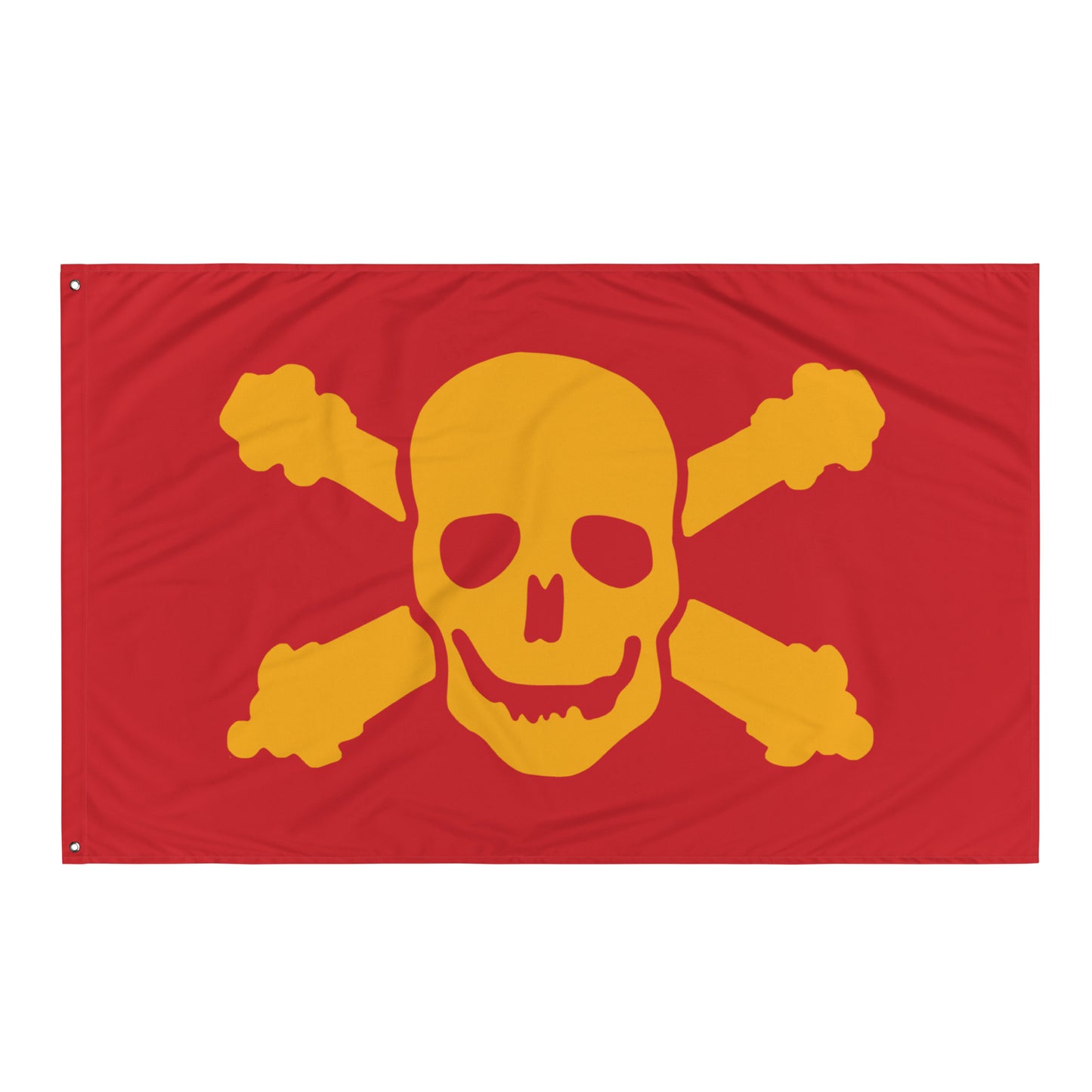 Skull and Crossed Cannons Flag