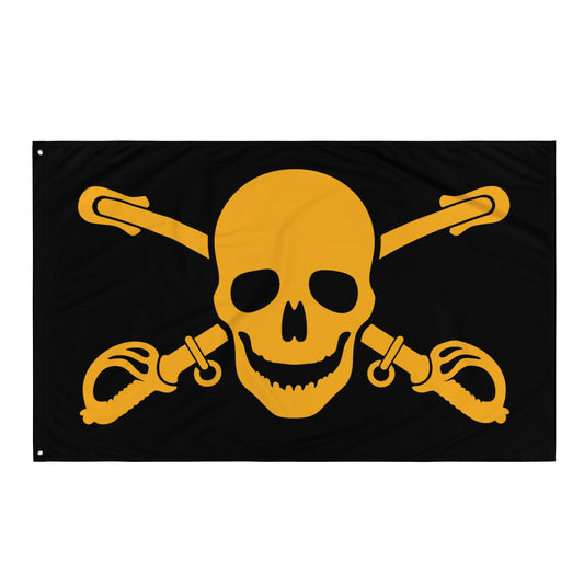 Skull and Crossed Sabers Flag