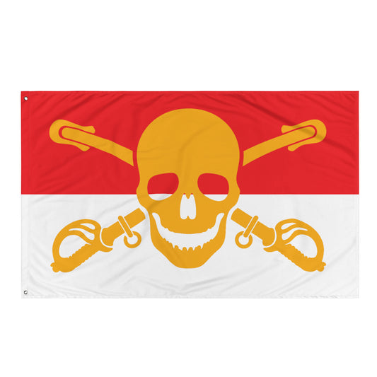 Skull and Crossed Sabers Flag
