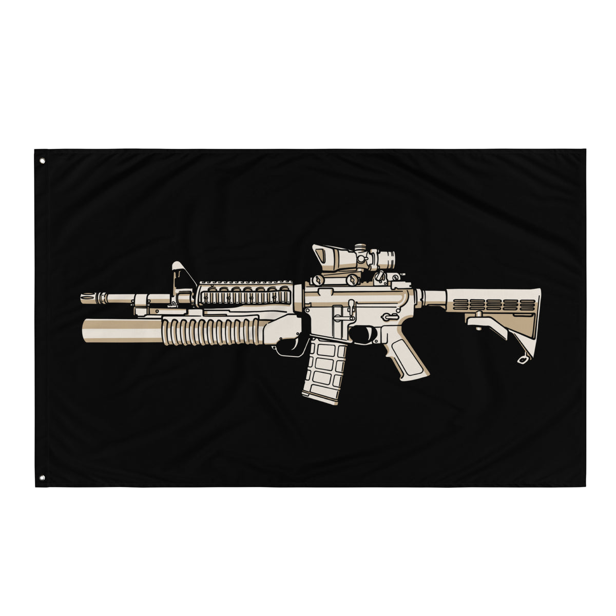 M4 w/203 Flag
