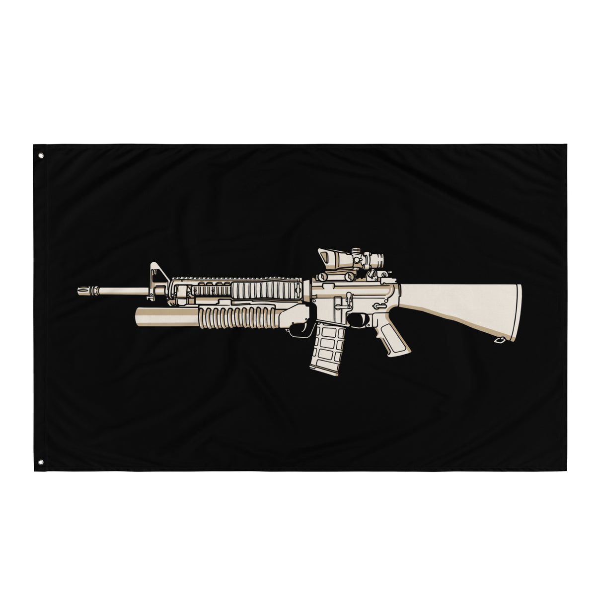 M16A4 w/203 Flag