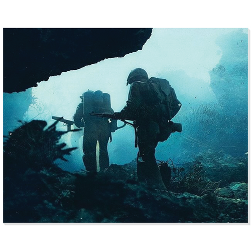 Into the Valley of Death Acrylic Print