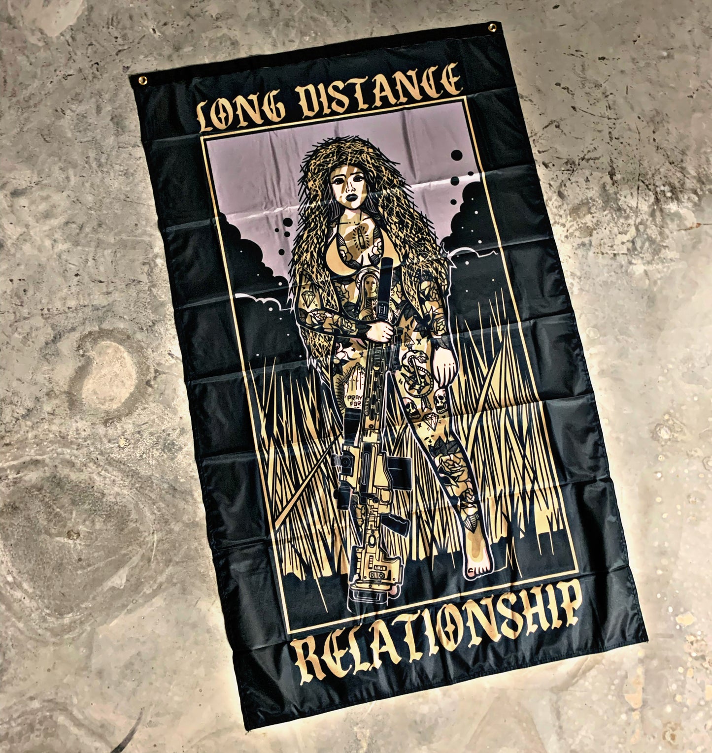 Long Distance Relationship Flag