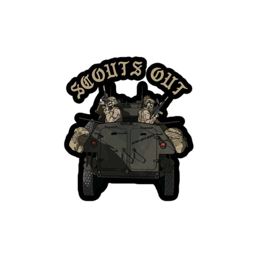 Scouts Out Sticker