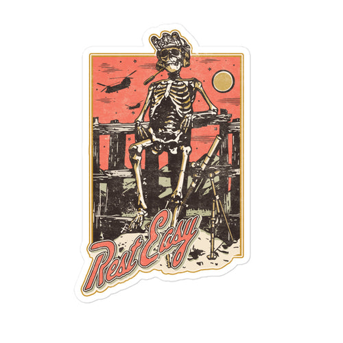 Rest Easy Sticker