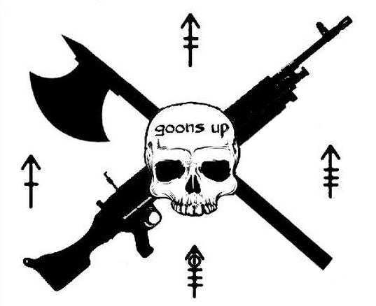 Goons Up Logo Decal