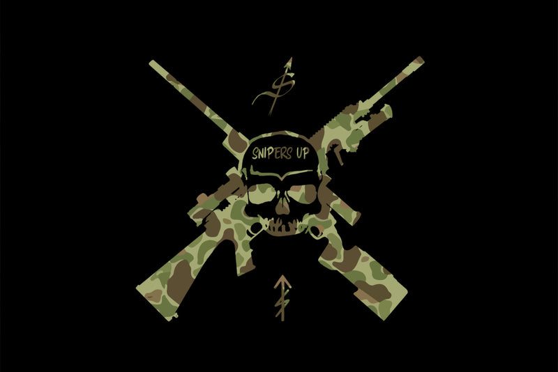 Load image into Gallery viewer, Snipers Up Flag
