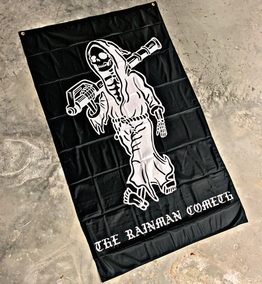The Rainman Cometh Flag