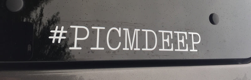 Load image into Gallery viewer, #PICMDEEP Decal
