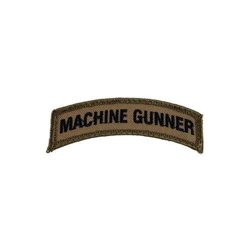 Machine Gunner Tab Patch