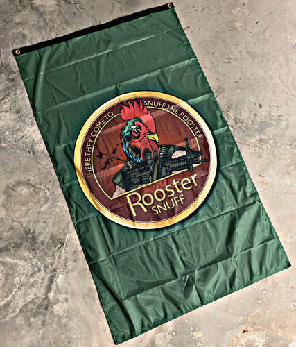 Rooster Snuff Flag
