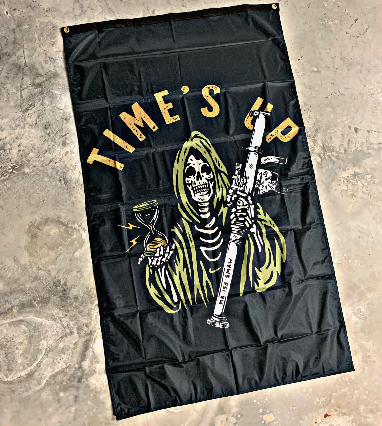 Time's Up Flag