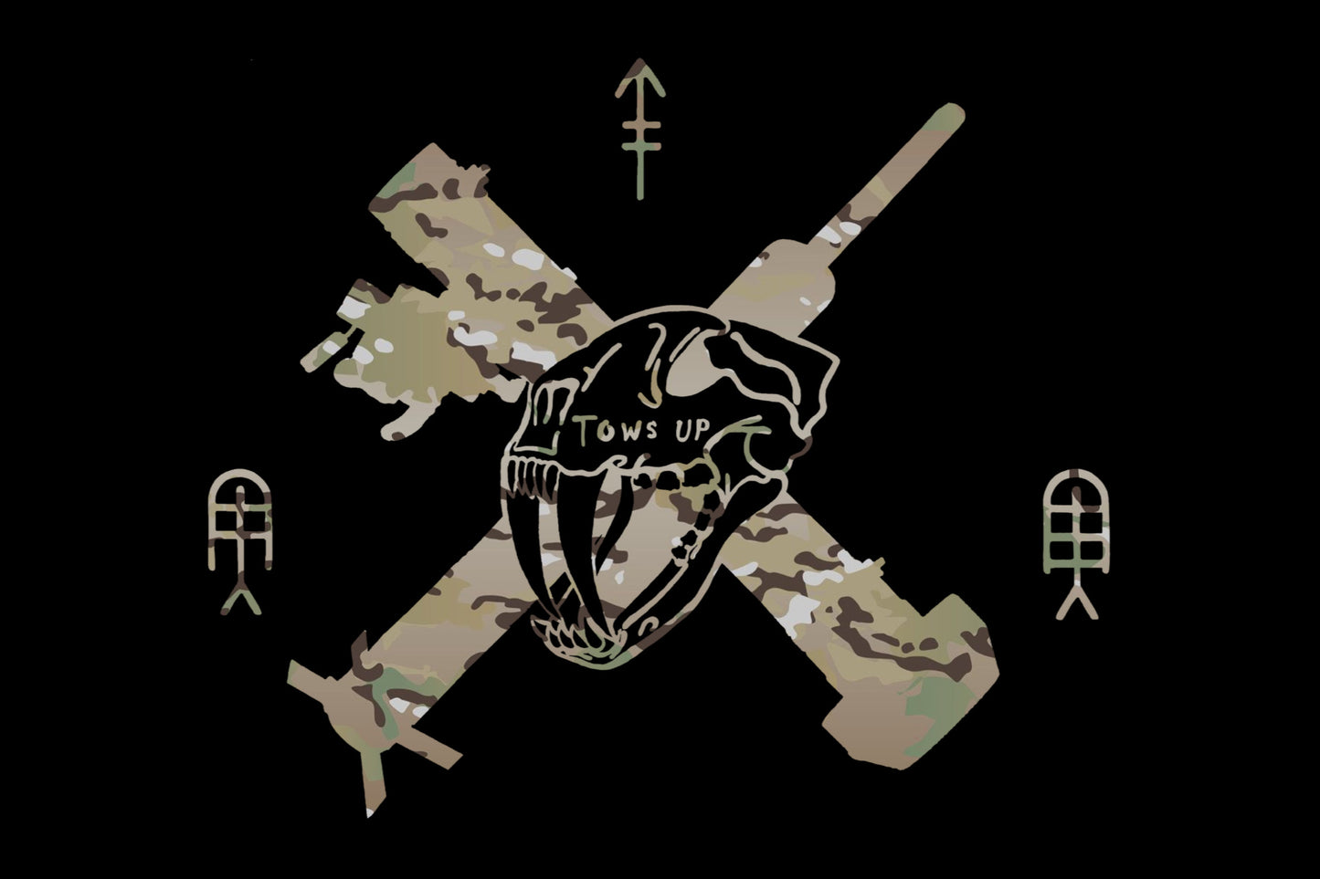 Tows Up Flag