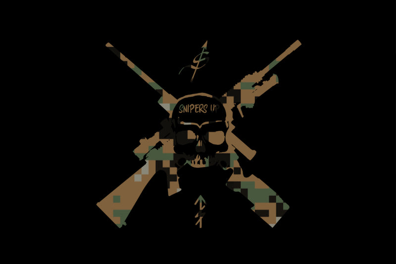 Load image into Gallery viewer, Snipers Up Flag

