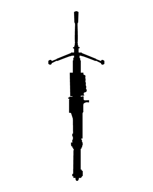 M249 SAW Decal